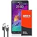 Galaxy Note 4 Battery, SUNZOS 3400mAh Li-ion Replacement Battery for Samsung Galaxy Note 4 N910, N910U LTE, N910V ( Verizon ), N910T ( T-Mobile ), N910A ( AT&T ), N910P ( Sprint ) [3 Years Warranty]