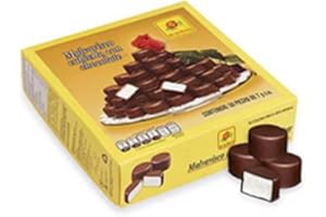 De La Rosa Chocolate Covered Marshmallows Box of 50 pieces