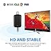 2018 Newest TV Antenna, 80 Mile Long Range Freeview Indoor HDTV Digital Amplified Antennas for Clearview 4K HD VHF UHF Local Channels with Detachable Ampliflier 16ft Coax Cable Support All Television