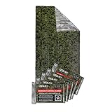 Titan Two-Sided Mylar Emergency Survival Space Blankets, 5-Pack | Designed for NASA's Apollo Program and Heat Retention | Perfect for Marathons, Emergency Kits, and Go-Bags. Free eBooks Included.