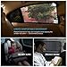 ZOTO Car Rear Window Sun Shade, Premium Breathable Mesh Sun Shield Protect Baby/Pet from Sun's Glare & Harmful UV Rays, Universal Car Curtains Fit for Cars, Trucks and SUV's (Pack of 2,Large Size)
