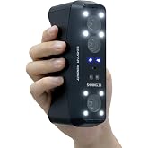EINSTAR Rockit Wireless Laser 3D Scanner, 19+19 Crossed Lines Blue Laser, 7 Parallel Lines Blue Laser, Support Marker-Free Laser 3D scanning and VCSEL Infrared Light