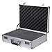 Aluminum Tool Box Silver Equipment Tool Case with Pre-Scored Foam Insert