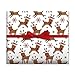 Merry Reindeer Jumbo Rolled Gift Wrap - 67 sq ft.