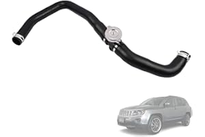 Getfarway Upper Radiator Hose Compatible with Jeep Compass/Patriot 2.0L 2.4L 2007-2017/ Compatible with Dodge Caliber 1.8L 2.0L 2.4L 2007-2012, Replace 5058172AH 5058172AE 5058172AI