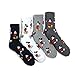 Mickey Icon Crew Socks(Mickey 4pairs) with Intype Pouch