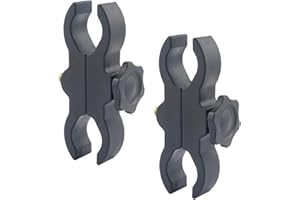 Calitte Quick Release Mount Adjustable Mount for Hunting LED Lights Flashlight Scope Flashlight Laser Scope Telescope Diameter 25mm-30mm