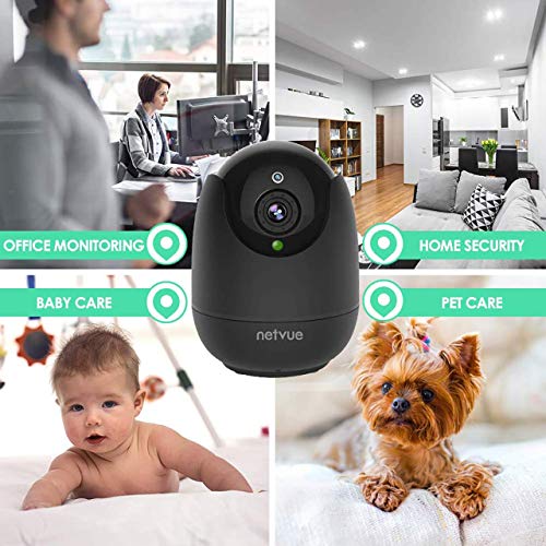 Dog Camera1080P FHD Pet Camera with Phone App, Pan/Tilt/ Zoom Puppy
