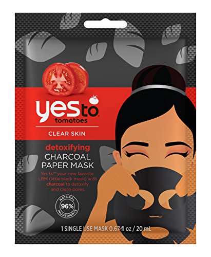 Yes to Tomatoes Detoxifying Charcoal Paper Mask