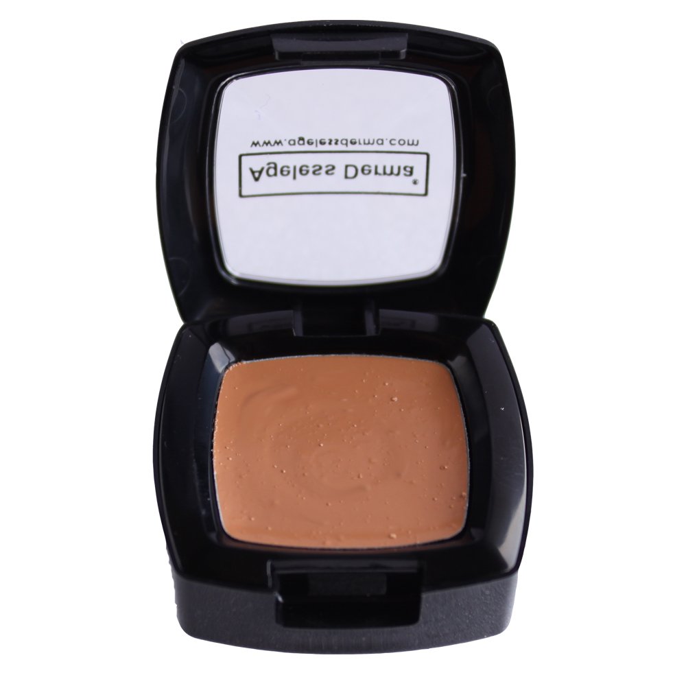 Ageless Derma Camoufleur Mineral Makeup Cream Under Eye Concealer Deep, No Paraben made in USA, Not Tested on Animals