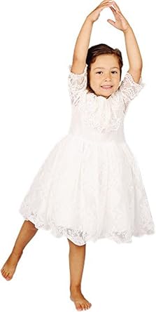 bow dream flower girl dress