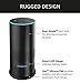 Mission Shell Battery Base for Amazon Echo 2nd Gen (Make your Echo Portable) (Black)