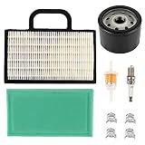 Harbot LA120 Air Filter with Tune Up Maintenance Service Filter Kit for John Deere L120 L111 L118 LA130 LA140 LA150 LA135 LA145 D130 D140 GY21056 Lawn Mower Tractor