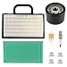 Harbot LA120 Air Filter with Tune Up Maintenance Service Filter Kit for John Deere L120 L111 L118 LA130 LA140 LA150 LA135 LA145 D130 D140 GY21056 Lawn Mower Tractor primary