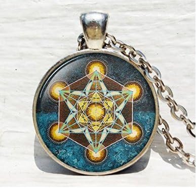 Metatron's Cube pendant, Sacred geometry jewelry,necklace, Jewelry