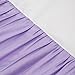 TILLYOU Crib Bed Skirt Dust Ruffle, 100% Natural Cotton, Nursery Crib Bedding Skirts for Baby Boys or Girls, 14