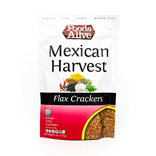 Foods Alive Sprouted Crisps Bundle (6 flavors), 4oz