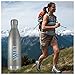 WaterVault Insulated Water Bottle - Stainless Steel Vacuum Thermos Bottles - Cold 24 Hours, Hot 12 Hours - Double Wall Copper Plated