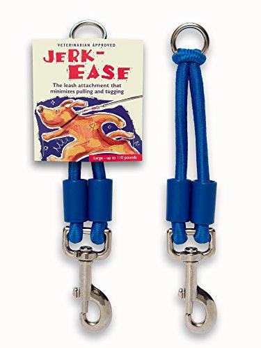 Jerk-ease patented shock absorber bungee dog leash atta…