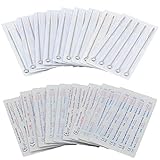 Tattoo Needles Set Black Rotary - CINRA Disposable Sterile Bugpin Mag Shading Bulk Tattoo Needle for Tattoo Machine,Tattoo kit and Supplies Mixed Size 3RL 5RL 7RL 9RL 3RS 5RS 7RS 9RS 7M1 9M1 (100pcs)