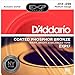 D’Addario EXP17 Coated Phosphor Bronze Acoustic Guitar Strings, Light, 13-56 – Offers a Warm, Bright and Well-Balanced Acoustic Tone and 4x Longer Life - With NY Steel for Strength and Pitch Stability