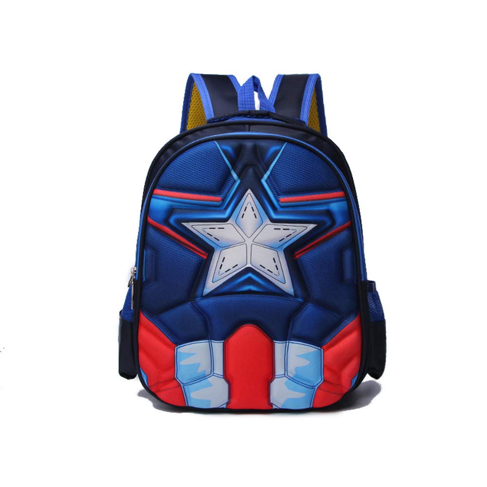 School Bag,Kid Backpack Superhero Children Backpack Adjustable Kindergarten Book Bags Primary School Boy Girls Book Backpack