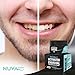 Nuva Dent: Activated Charcoal Teeth Whitening Powder - Organic Coconut Charcoal - Removes Bad Breath and Tooth Stains for a Natural Healthier Whiter Smile - No Need for Strips, Kit or Gel