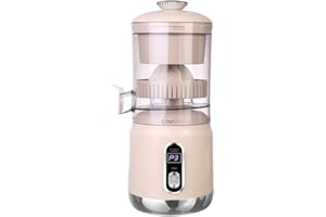 Electric Citrus Juicer with LCD Display, One-Touch 12000 RPM High Juice Yield up to 95%, Easy to Clean Removable Parts, Fits 