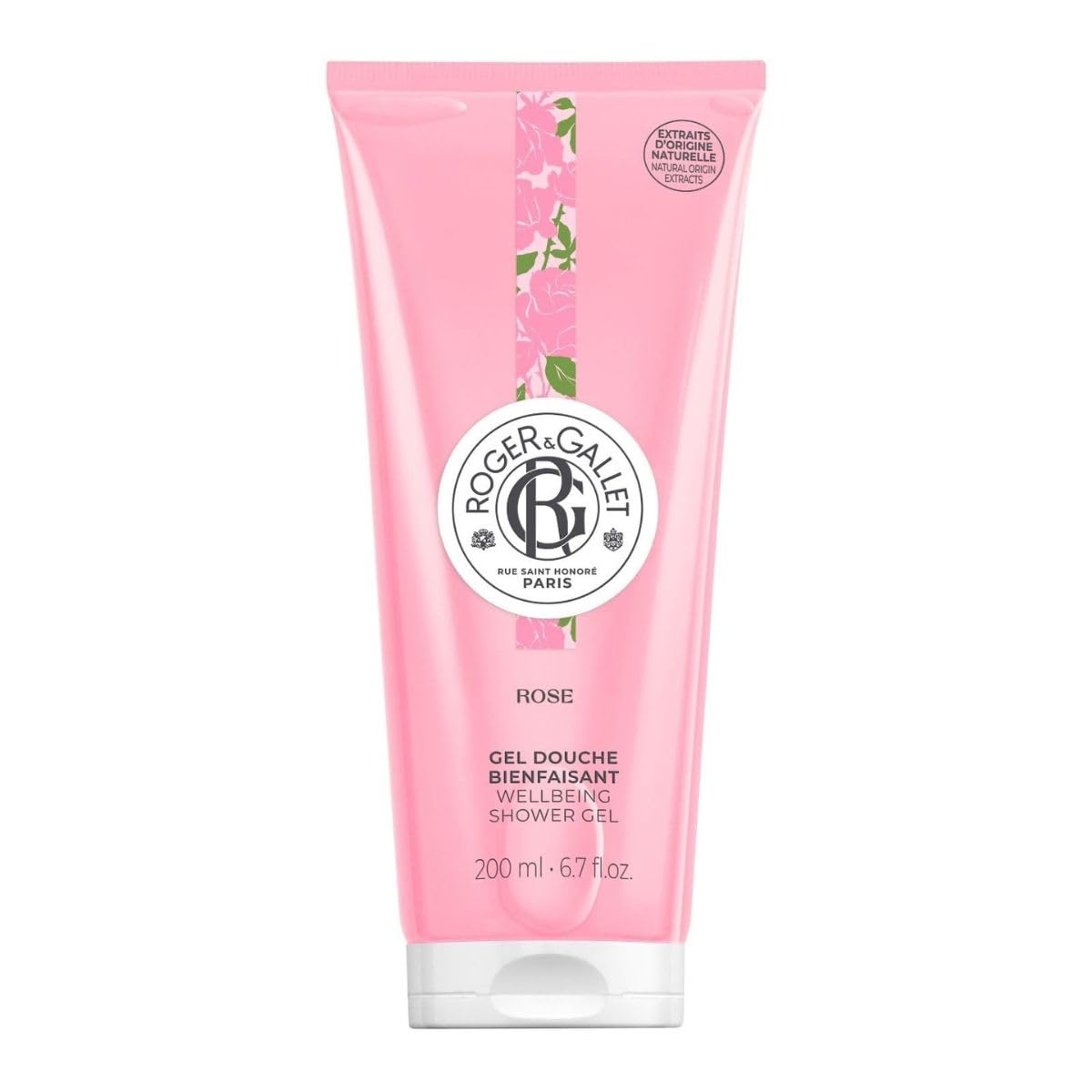 Roger and Gallet Rose Shower Gel 200ml