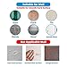 TISHOT Adhesive Hooks, Rope Towel Hanger with Stainless Steel Super Powerful Stick On Hooks for Home, Kitchen, Bathroom, Heavy Duty Wall Mount Coat Hanging Rack - (4 Pack)