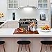 Super Kitchen Food Grade Silicone Extra Large Pastry Mat Baking Mat 23.4 By 15.6 Inches Chocolate …