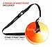 Disc Cone Strap Carrier Holder with Adjustable Buckle. Perfect for Soccer, Football & Other Sport Training Practice Events. Sturdy & Simple To Use. 2 Straps Per Pack.