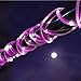 RUICHEN Solar Rope Lights Outdoor String Lights, 16.5Ft 50 LED Solar Powered Waterproof Tube Light Copper Wire Fairy Lights for Garden Fence Yard Christmas Wedding Party Decor (Pink)