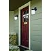 LIT-PaTH™ 2-Pack LED Wall Lantern, Jelly Jar Light, 9.5W (75W Equivalent) , 800 Lumens, Waterproof and Outdoor Rated, ETL and Energy Star Qualified