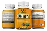 100% Pure Moringa  800mg per serving  60 Veggie Capsules  High Quality Supplement  For Men & Women