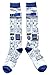 Hyp Star Wars R2-D2 Ugly Sweater Pattern Junior/Women's Christmas Socks Shoe Size 4-10