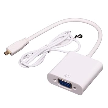 alxcio convertidor HDMI a VGA adaptador 1080P con Audio para PC ...