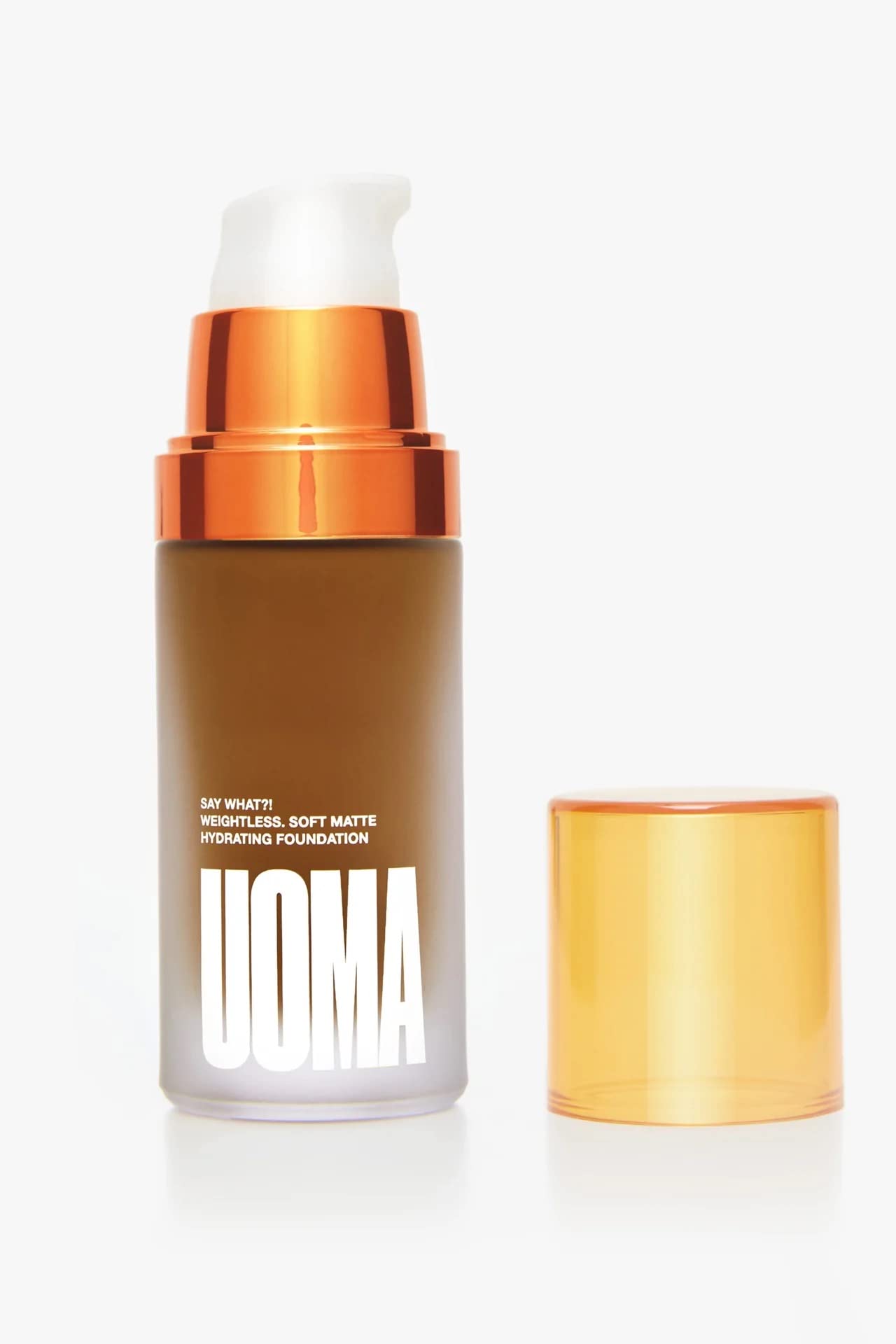 UOMA Beauty Women's Say What?! Foundation, Brown Sugar T3W, One Size — image 1