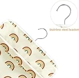 Vicloon Peg Bag Rainbow Clothespin Bag with Hook 30x26cm Capacity 100 Pins view 3