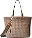 Tommy Hilfiger Women's Item Tote II Convertible Tan Dark Chocolate One Size