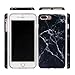 GOLINK iPhone 7 Plus Case/iPhone 8 Plus Marble Case, Matte Marble Series Slim-Fit Anti-Scratch Shock Proof Anti-Finger Print Flexible TPU Gel Case for iPhone 7 Plus - Black Marble III