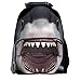 Skymoon Children's 3D Animal School Backpacks (16 Inch,Shark)