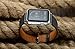 Valkit for Apple Watch Band - iWatch Bands 38mm Genuine Leather Strap iPhone Smart Watch Band Bracelet Replacement Wristband with Stainless Steel Adapter Clasp for Apple Watch 2 1, Single Tour-Gray