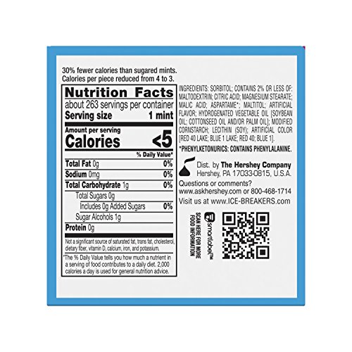 4 BREAKERS+Sugar+Mints+Raspberry+Ounce