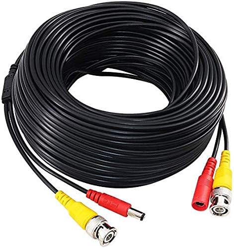 Yeung Qee 15m BNC video power cable security camera Cable with 2 Female Connetors for All HD CCTV DVR Surveillance System (15m) - Image 3