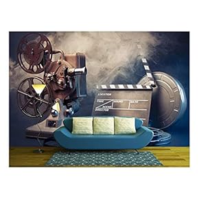 Filmmaking Concept Scene with Dramatic Lighting