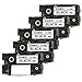 5 Casio TR-18BK Black Ink Ribbon TR18BK for CW50, CW75, CW100, E60, K85