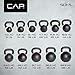 CAP Barbell Cast Iron Competition Kettlebell Weight, 26 Pounds