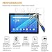 2-Pack Glass Screen Protector Compatible for Lenovo Tab 4 10 Tablet 2017 Release (Only Model: TB-X304) - DHZ 9H Hardness Scratch Resistant Anti-Bubble Premium Film Tempered Glass Screen Protector