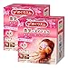 Kao MEGURISM Health Care Steam Warm Eye Mask, Made in Japan, Rose 14 Sheets (Pack of 2)